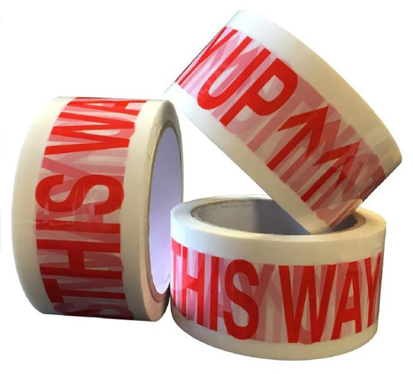 This Way Up - Printed Tape 50mm x 66m - 1x Roll per Pack
